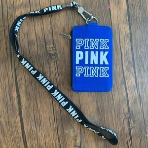 PINK lanyard